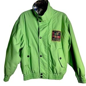 Vintage 90’s Adidas Descente Snowboarding Reversible Jacket Size L